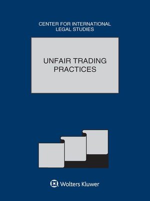 cover image of Unfair Trading Practices